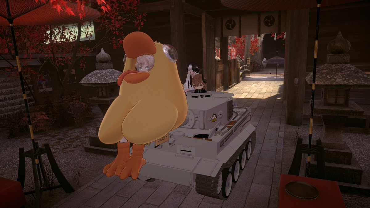 やっぱりパブリックでまめ戦車出すと人気出るな