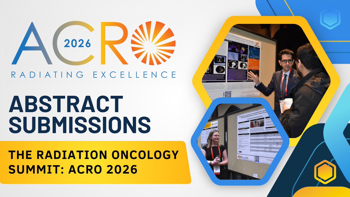 ACRORadOnc's tweet image. ICYMI: #ACRO2026 abstract submission has been extended through Friday, October 17! Learn more &amp;amp; submit here: acro.org/abstracts