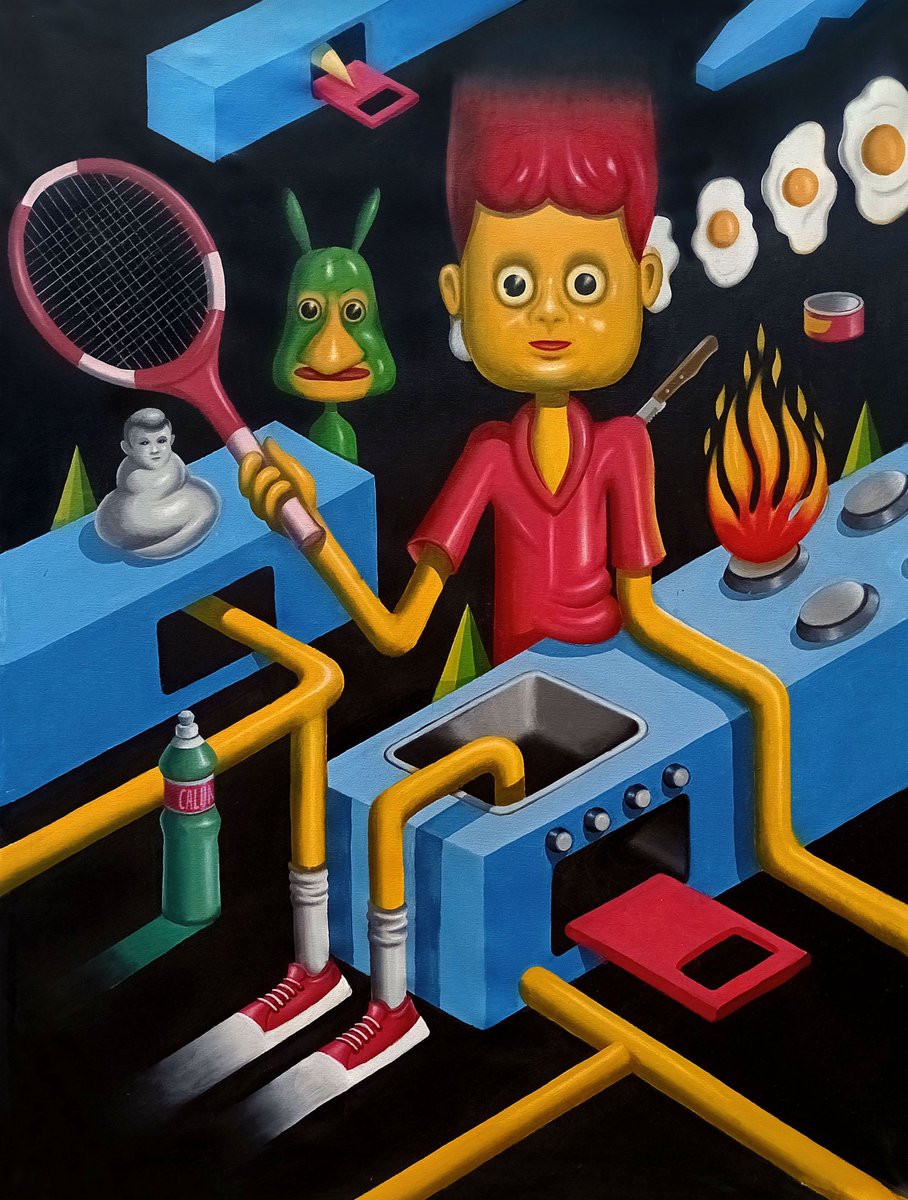 Gm, acrilic on canvas