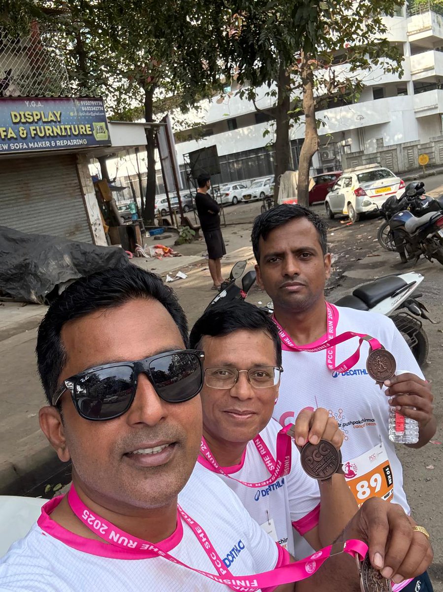 navneet_b's tweet photo. Podium finish in my age group at She Run, Kharghar #running #sherun #10K https://t.co/sTw8AD89ie