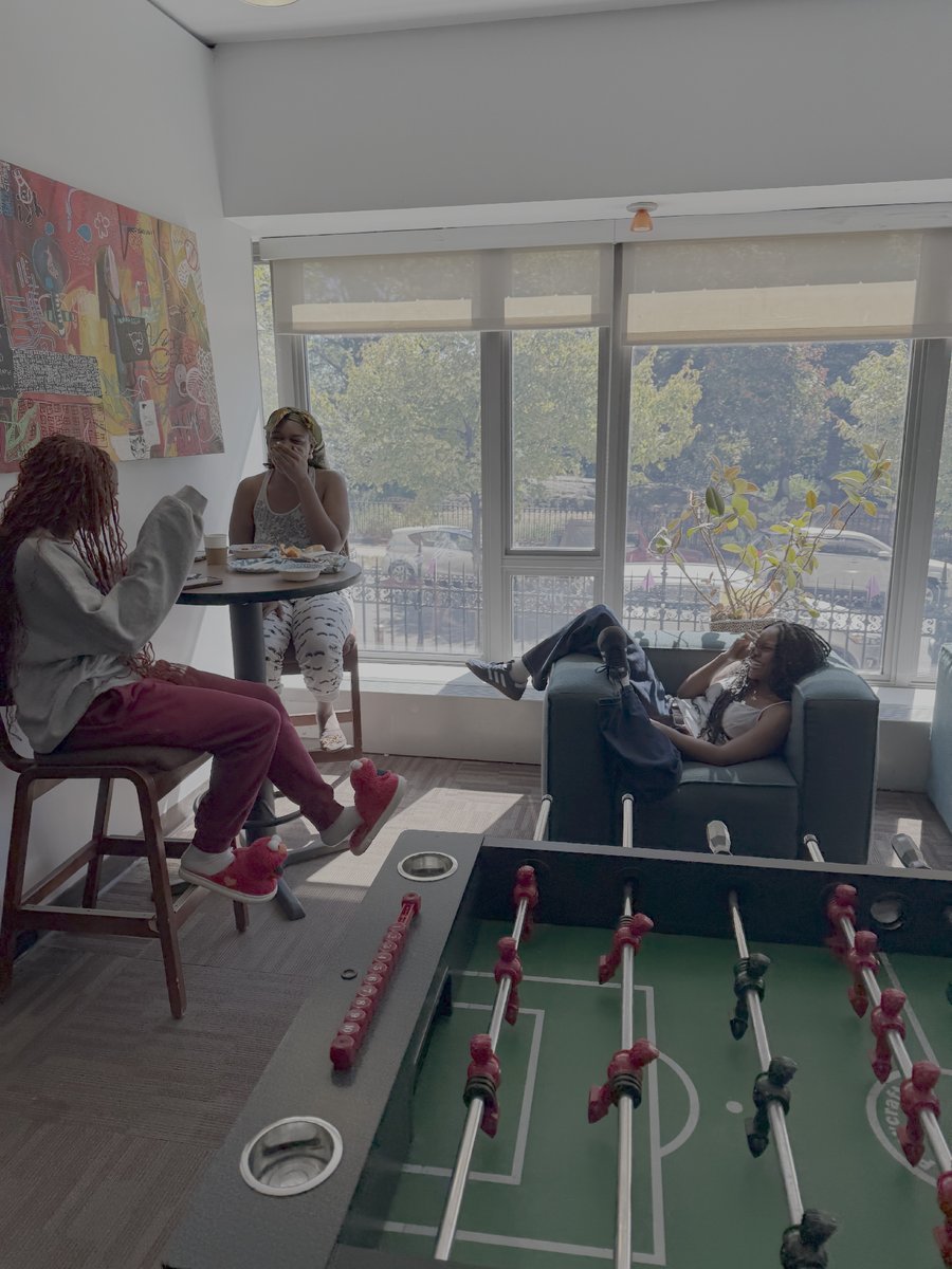 Some people find their best friends in class. We found ours over free laundry, breaky on us, and way too many late-night chats. 🍕💚

Ready to find yours? Our application is live, click link in bio!

#ccnytowers #ccnyreslife