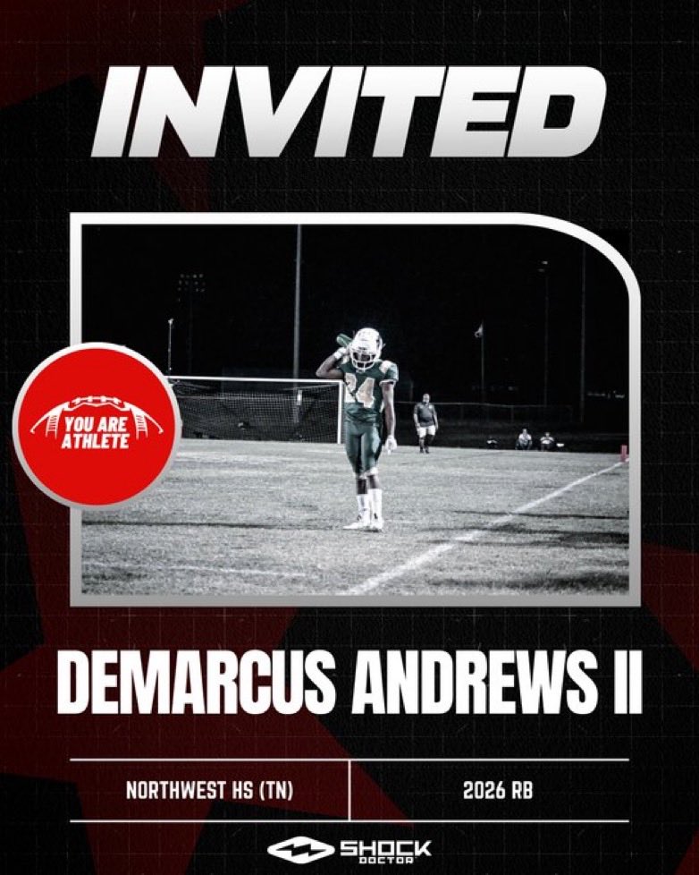 Thank you <a href="/youareathlete/">You Are Athlete</a> for the invite. I will be there