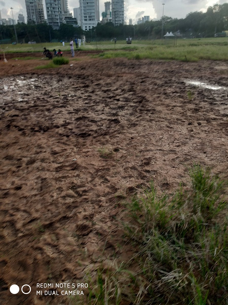Post Shiv Sena's  (UBT) Dussehra rally the condition of Shivaji Park ground...the tyre marks left by trucks leaves it completely unplayable with risk of getting injured. Request to pls get this leveled. 
<a href="/mybmc/">माझी Mumbai, आपली BMC</a> <a href="/saveshivajipark/">ShivajiMaharajPark ALM</a> <a href="/mumbaimatterz/">मुंबई Matters™🇮🇳</a> <a href="/AdityaThackerey/">Aditya Thackeray (Supporter) आदित्य ठाकरे (समर्थक)</a> <a href="/mybmcWardGN/">WARD GN BMC</a>