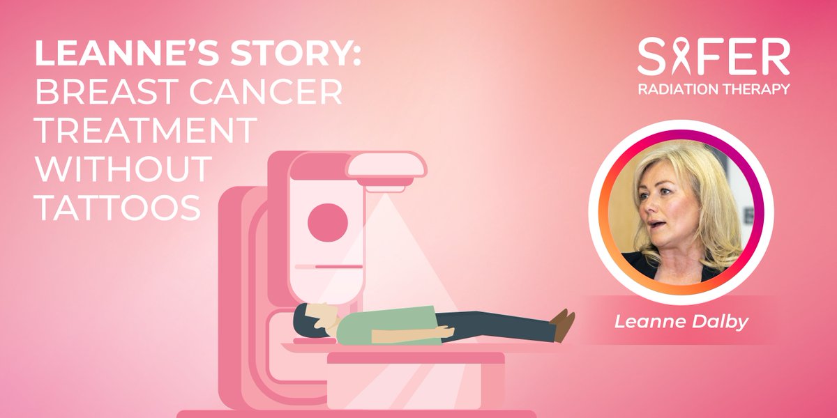 SaferRT's tweet image. “Not having tattoos wasn’t just about treatment — it was about moving on.” 💗

Leanne’s story shows how tattoo-free SGRT is changing breast cancer care — combining precision, safety, and compassion.

Read her story this #BreastCancerAwarenessMonth: saferradiationtherapy.com/breast-cancer-…