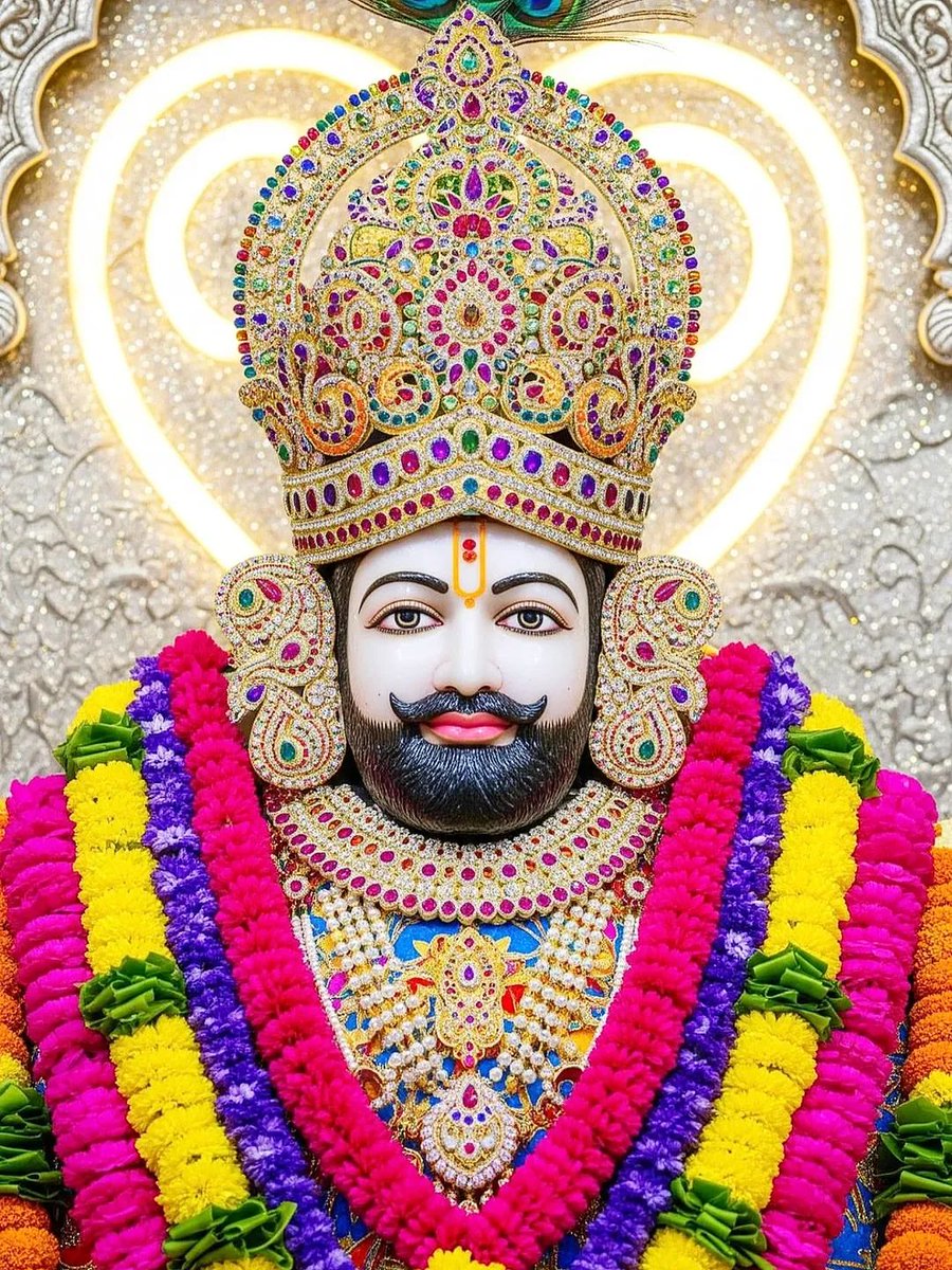 मेरे सनातनी भाई बहनों को श्याम जी  हमेशा खुश रखे ❤️
जय श्री श्याम 🚩🙏शुभ रात्रि ✨🌇