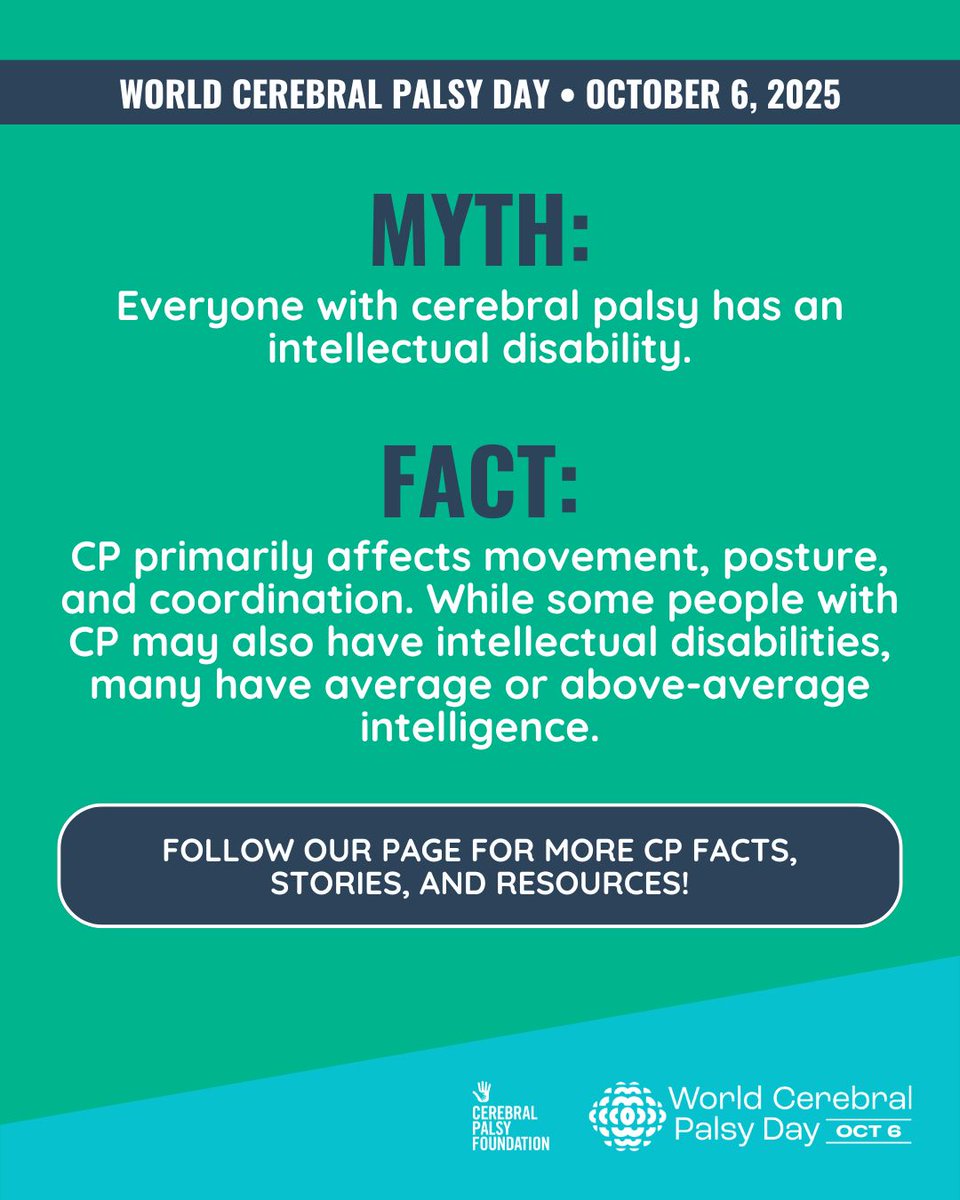 Happy World CP Day for us! I was born 1lb 8oz, 3 months preemie, &amp; a twin. I can't walk on my  own BUT I was raised to be independant, caring, love cooking and music,  Christmas is my thing lol, and I'm a smart, capable woman who is always  curious :)