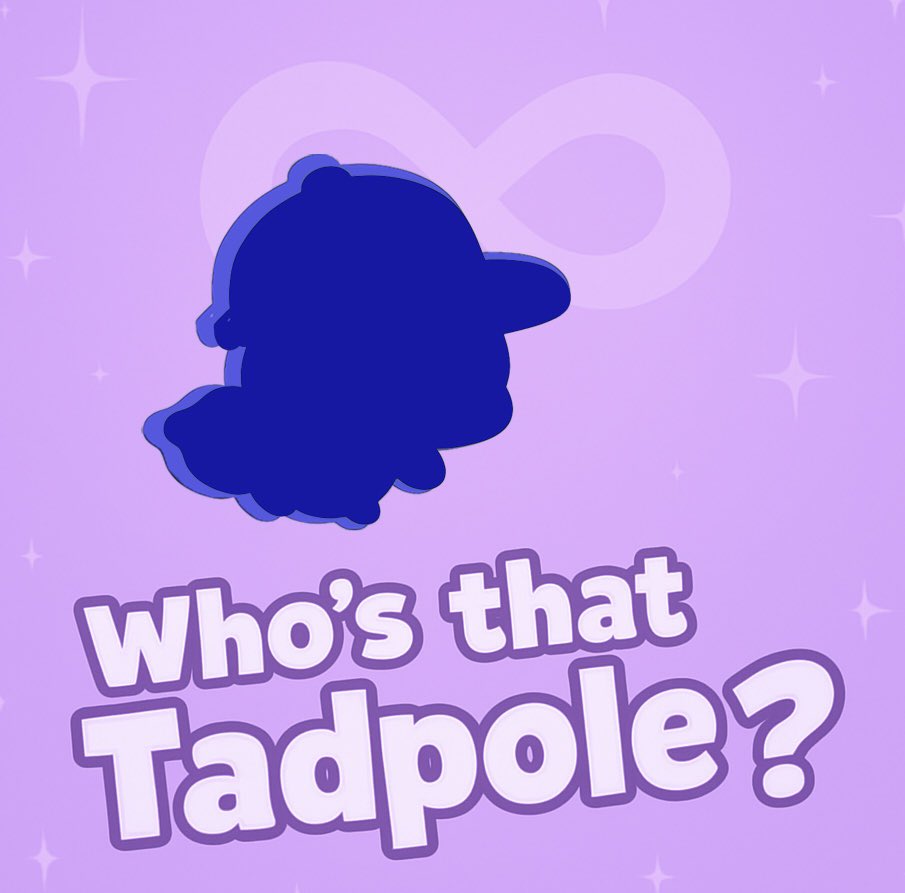 It’s Monday time to get to it

Can you guess that <a href="/TadpoleNFTs/">Tadpoles</a> ?