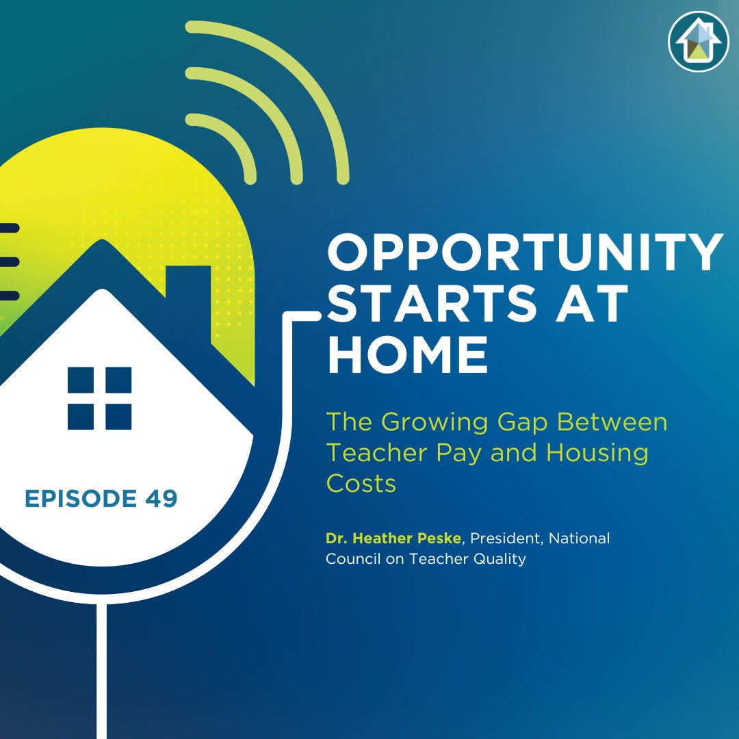 In the latest episode of the Opportunity Starts at Home podcast, <a href="/NCTQ/">NCTQ</a> President Dr. Heather Pesky discusses the alarming trends in teacher pay and rising housing costs. Discover why this crisis threatens educators and, in turn, students' success. on.soundcloud.com/XKbhMilvfzr30K…