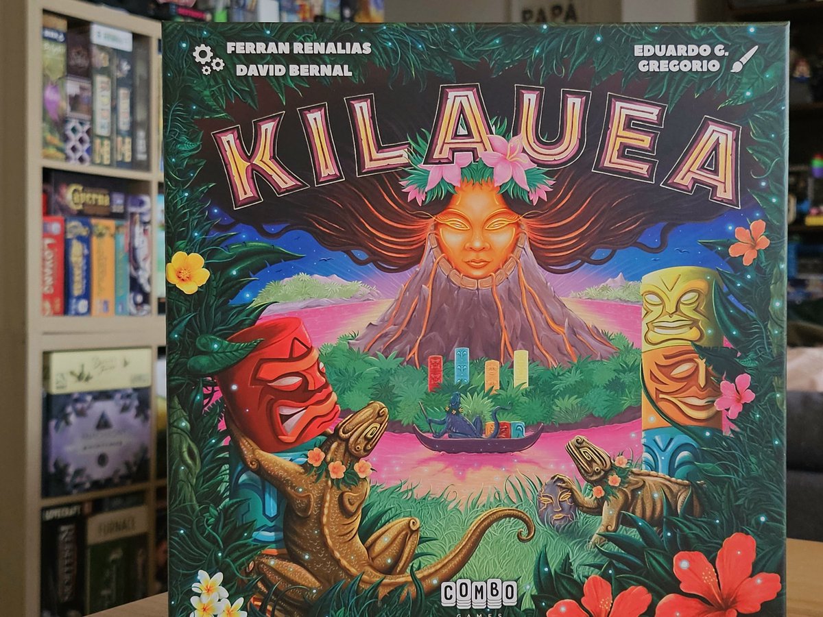 Uhhh pero qué ganitas de que llegara este Kilauea de <a href="/ComboGamesES/">Combo Games</a>