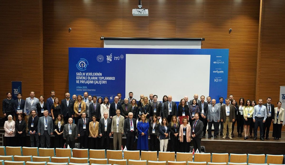 Sağlık Verilerinin Güvenli Olarak Toplanması ve Paylaşımı Çalıştayı'nda katılım ve destek sponsoru olarak yer almaktan mutluluk duyduk. ✅

#saglikverisi #veriguvenligi #dijitalsaglik #tuseb #itu #sagliktadijitallesme