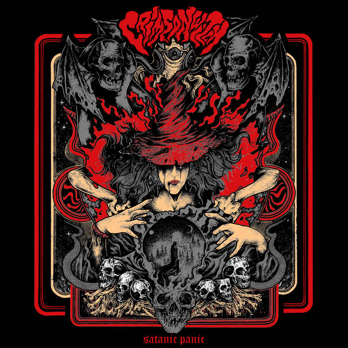 #KillerSongOfTheDay: Nibelheim by Crimson Witch (Satanic Panic - 2019).  An album that I thought had been pressed to vinyl, but wasn't.  But should have been.  #AWitchInTime 

crimsonwitch420.bandcamp.com/track/nibelheim