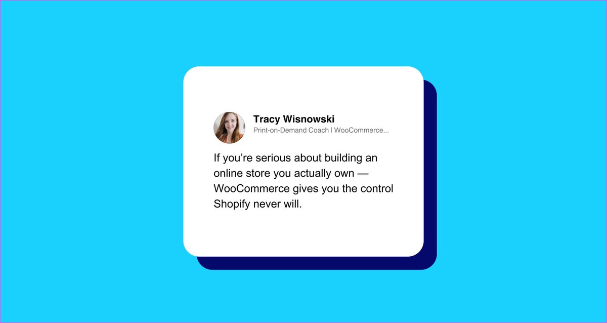 WooCommerce's tweet image. Why pay more for less control?

With WooCommerce, you own your store — and your costs. 

Learn more about how open source stacks up against SaaS platforms: woocommerce.com/woocommerce-vs…