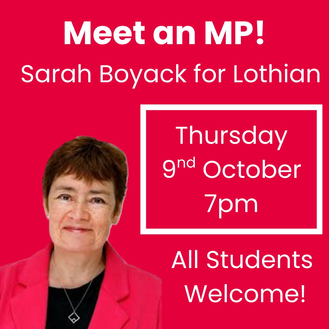 StrathLabclub's tweet image. We've got @SarahBoyack coming for a chat this Thursday! 
If you'd like to attend, please sign up for the location here: forms.gle/cMnRDvZBfuYz14… 
We will send out the location on the morning of the event.
