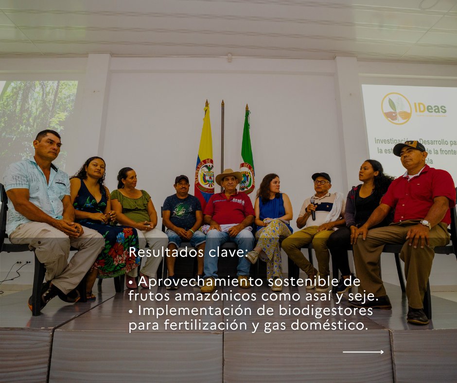 Con la realización del Comité de Pilotaje en San José del #Guaviare cerramos el proyecto IDeas Desira, una iniciativa que fortaleció la gestión sostenible del territorio en el Departamento del Guaviare y la estabilización de la frontera agrícola a través de trabajo articulado.