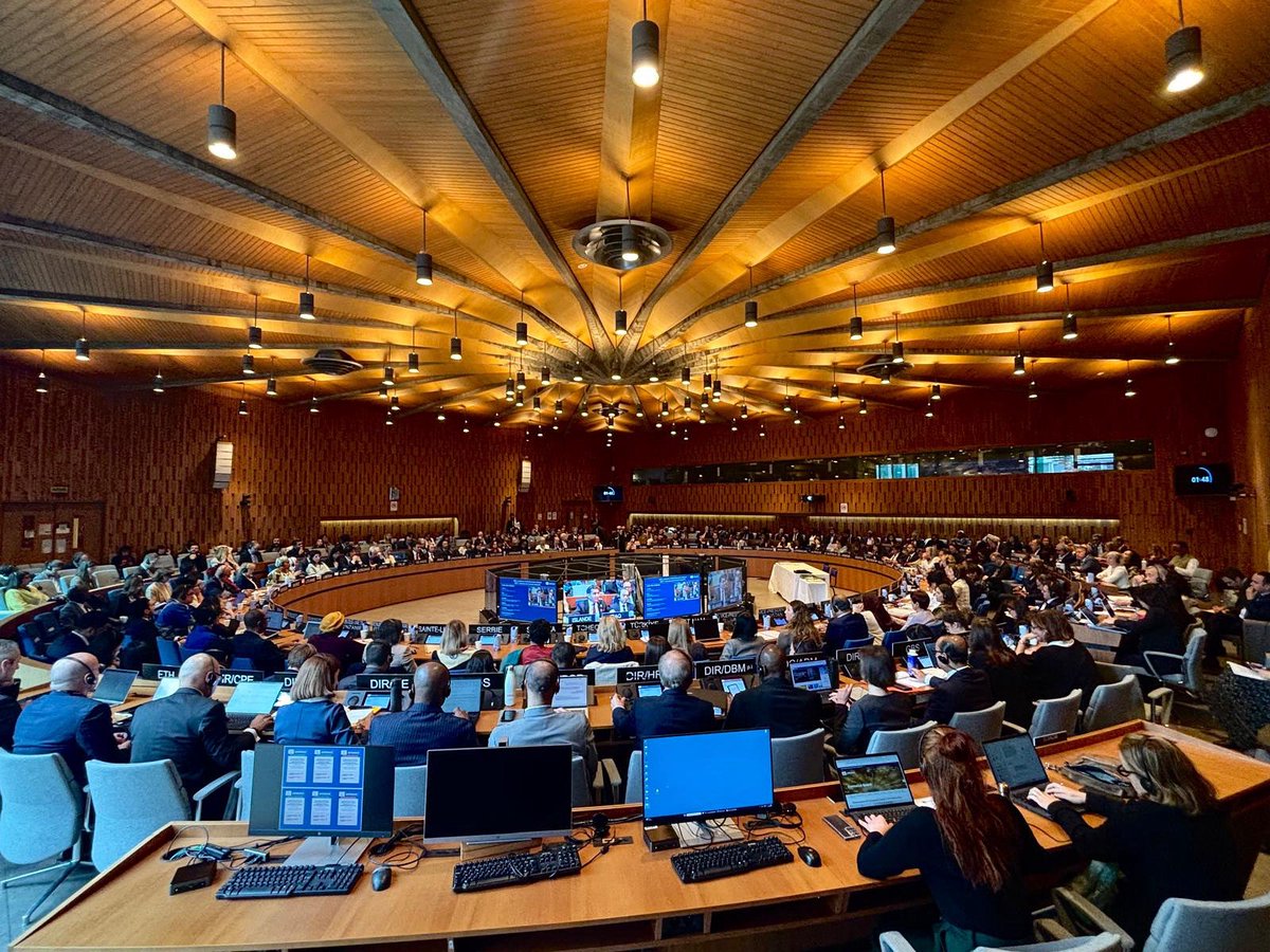 Chairperson of the Executive Board of UNESCO tweet media