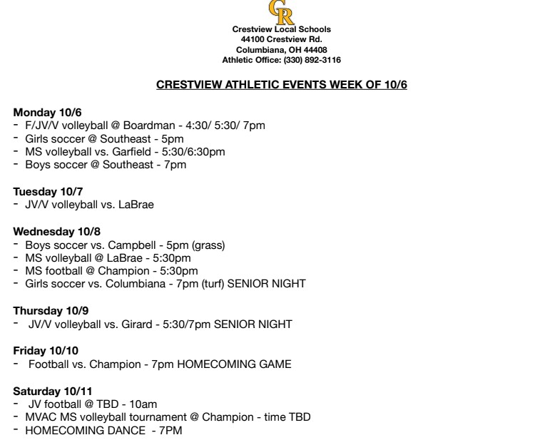 Crestview Rebels tweet media