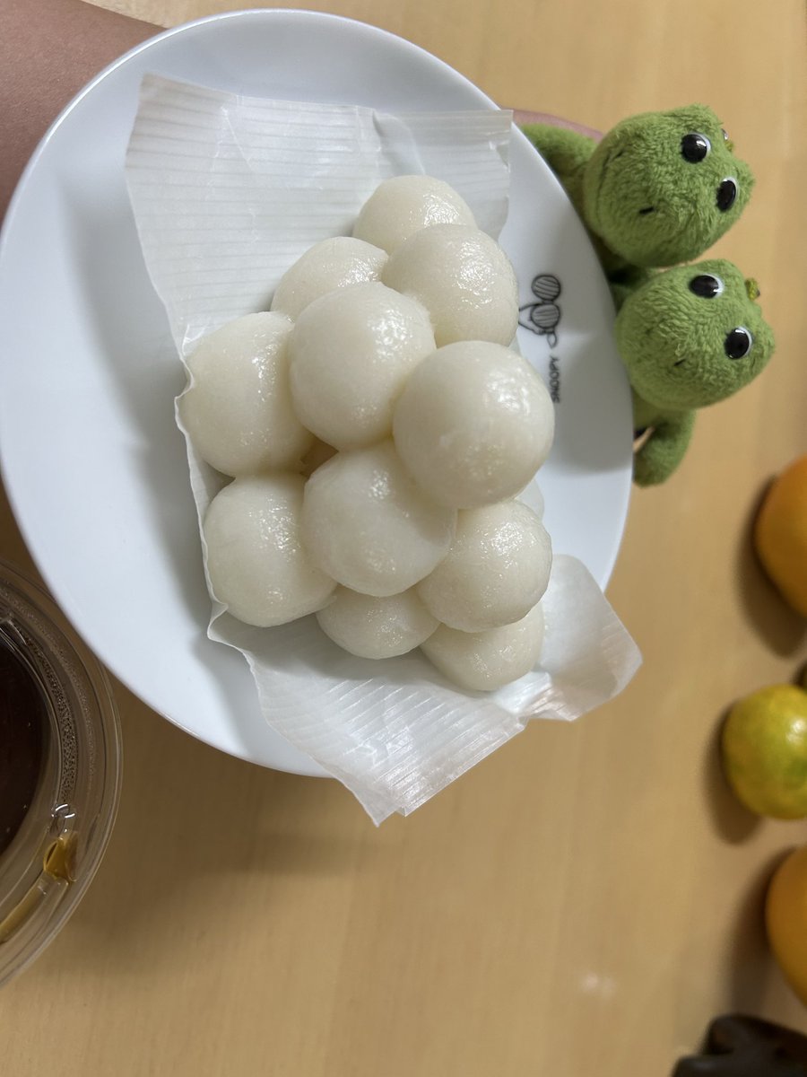 かえるのピクルス
お月見団子食べました🍡