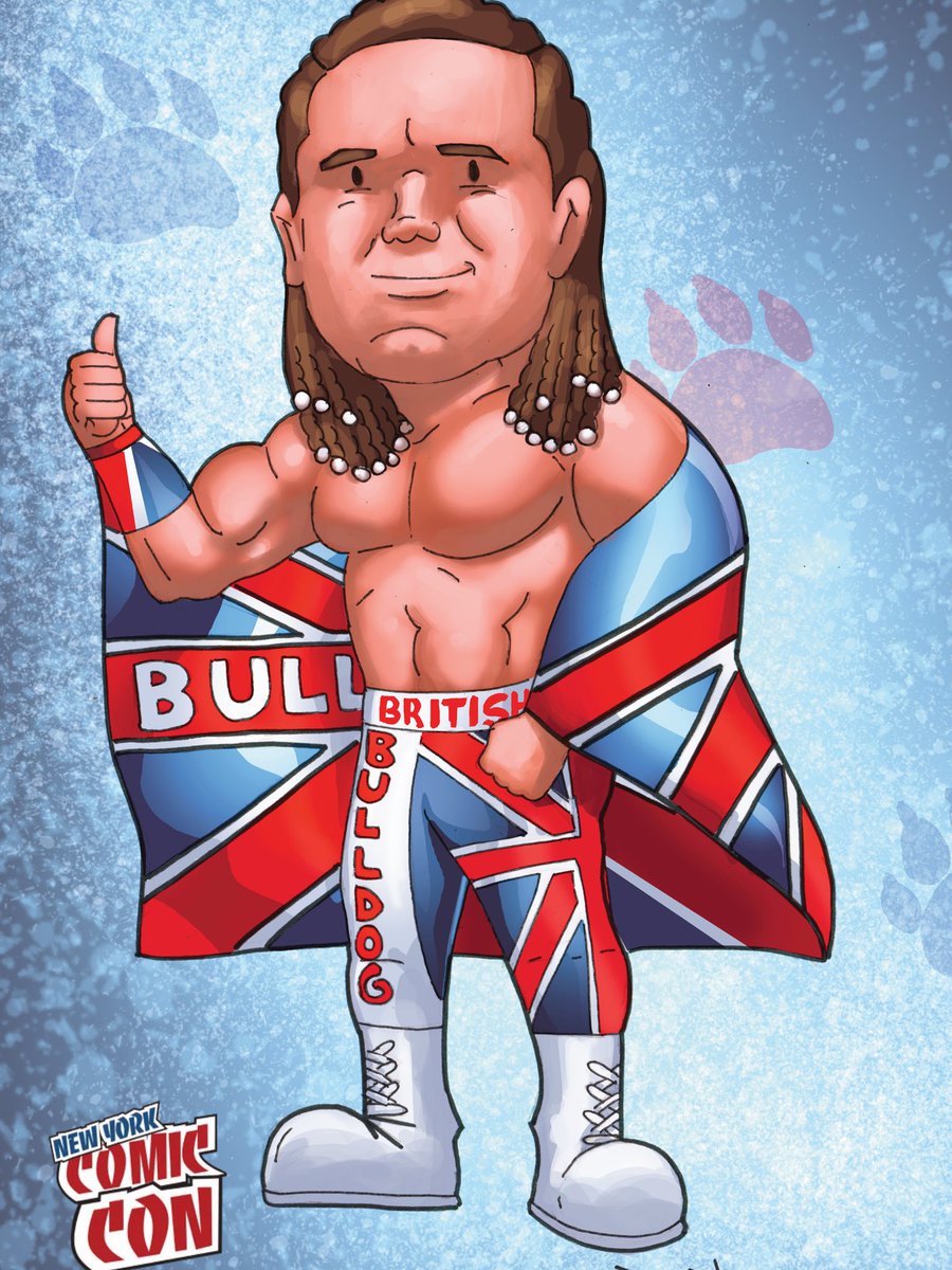In addition to the new <a href="/_daveyboysmith/">The British Bulldog</a> graphic nove this weekend at <a href="/NYComicConRP/">New York Comic Con ᴿᴾ</a> <a href="/MessBucketComic/">Mess Bucket Comics</a> booth 1952, British Bulldog Nycc exclusive print! 115 available,, individually numbered signed by Georgia Smith and writer Dom Riggio! #messbucketcomics #britishbulldog #nycc