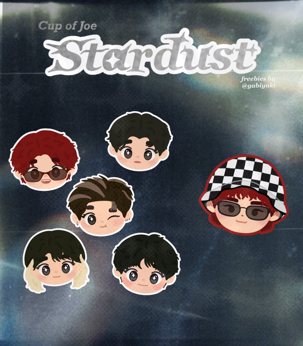 ⋆.˚⊹ cup of joe stickers ⋆.˚⊹
ー fan support for stardust con

mechanics:
☆ like, rt &amp; feel free to follow  
☆ oct 11 
☆ strictly 1:1 &amp; limited only 
☆ will be giving randomly 

#COJStardustTheConcert
