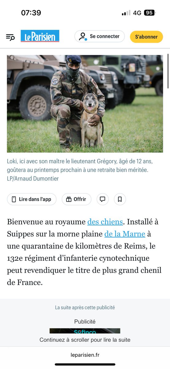 132e régiment d'infanterie cynotechnique tweet media
