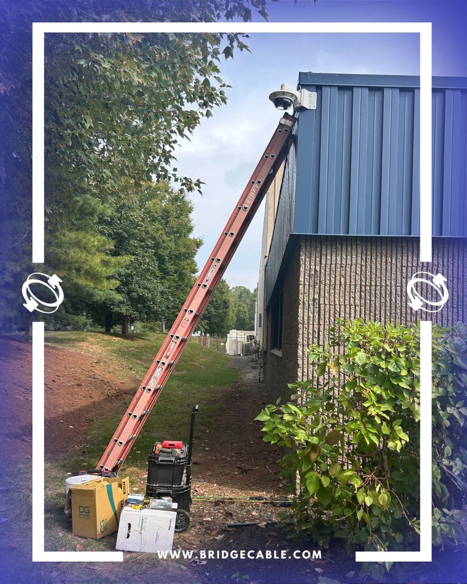 bridgecable's tweet image. Some behind the scenes of one of our latest security camera installations.📷⚙️
bridgecable.com/video-surveill…
#PhillyBusiness #SecurityCabling #AccessControlSystems #WarehouseSolutions #TopRated #ProfessionalServices