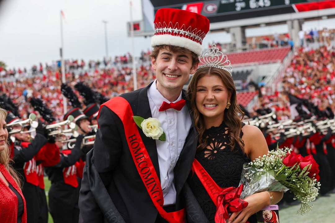 Congratulations to the @UniversityofGA’s 2025 Homecoming King and Queen, Jacob Harper and Kate Hacker!

We’re proud to see Kate represent the Terry community with Bulldog spirit and leadership.
