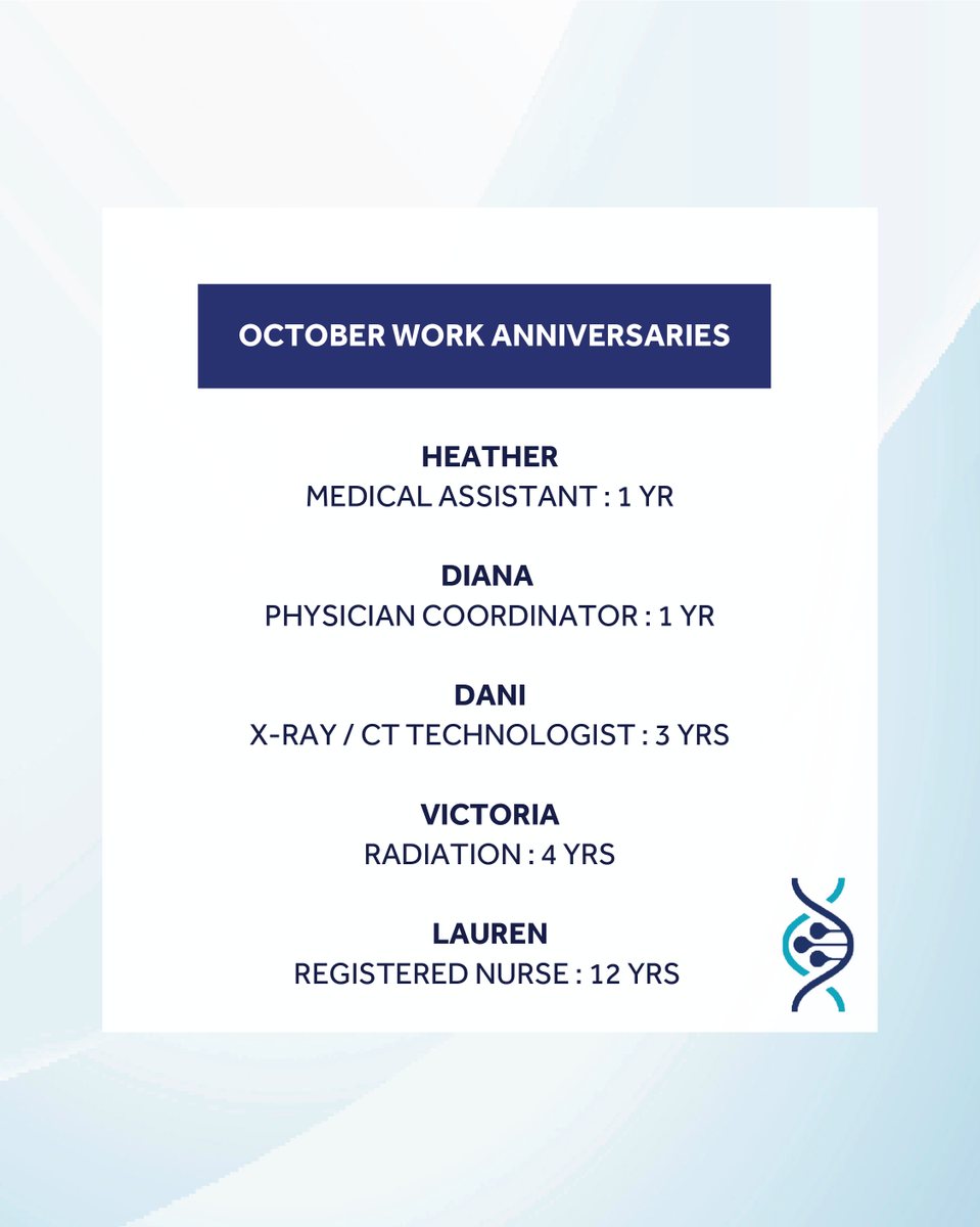 At PCSRI, we are proud to have hardworking and dedicated members on our team!

Congratulations to all who celebrate their work anniversary today. We can’t thank you enough for what you do. Thank you for another year of amazing work.