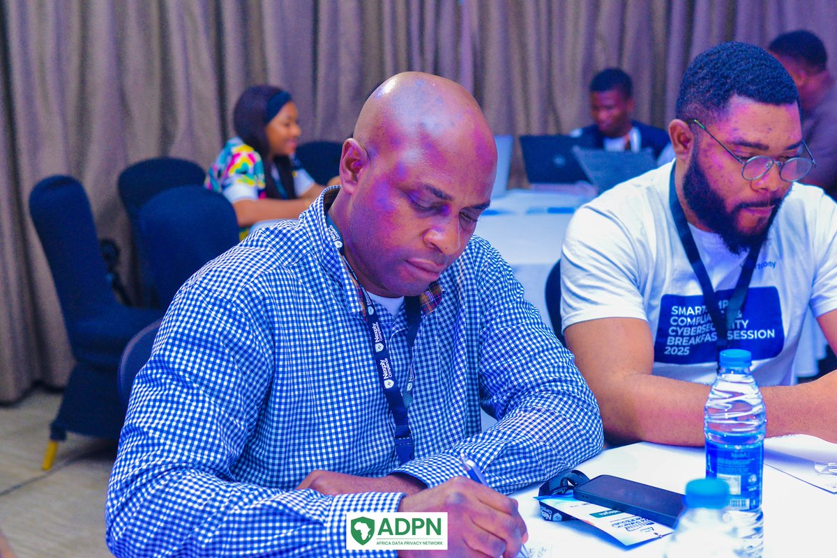 adpn_official's tweet photo. "Data Privacy is not just a career. It is a calling. Everyone must answer it." Mrs. Amaka Ibeji. 

#ADPN 
# Privacy in the age of artificial intelligence. https://t.co/v4IWc5pQQF