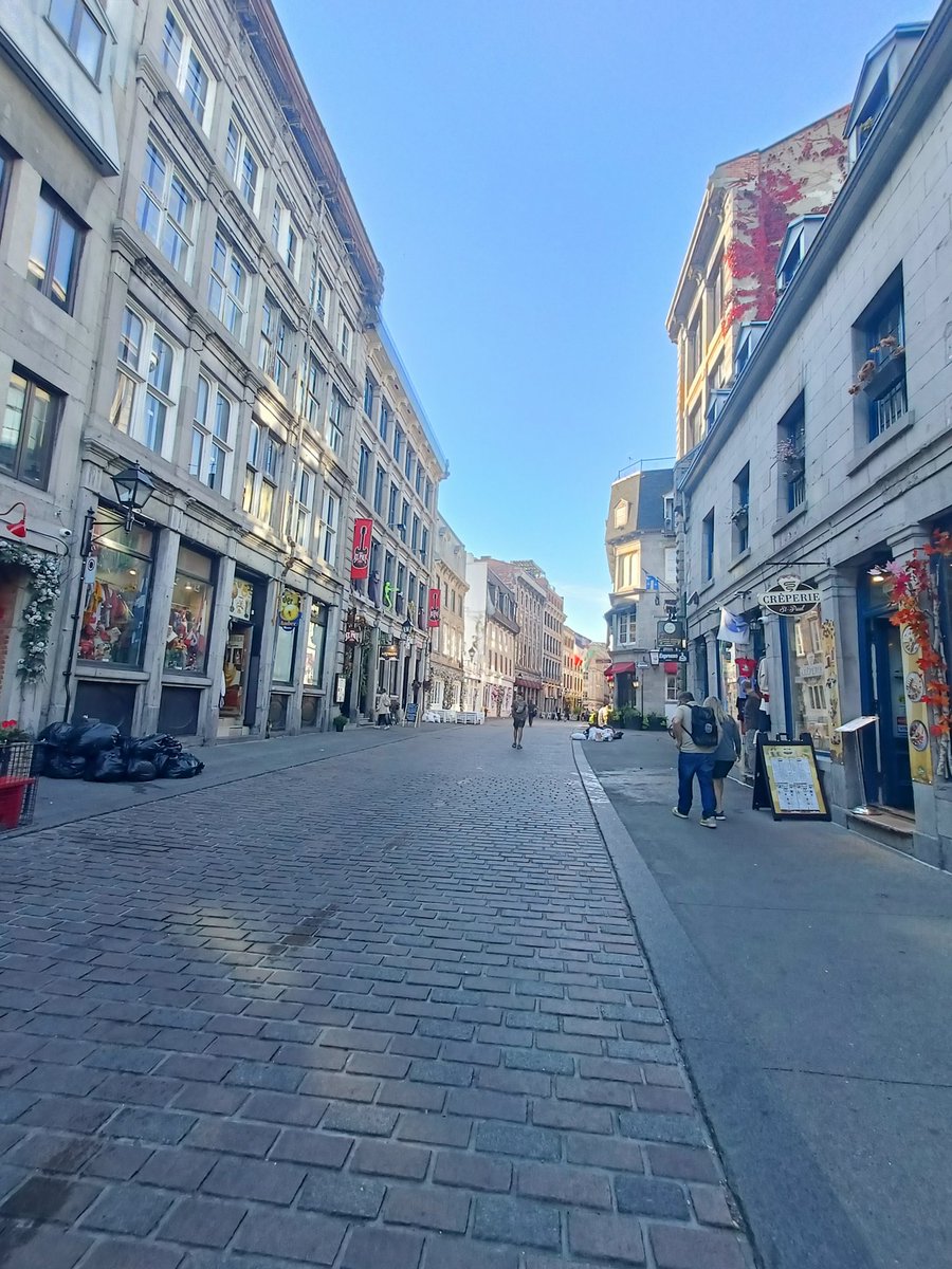 err_409's tweet image. Here at #Montréal for @Genesys #CREATE2025 conference and getting to explore the city around. Very impressed by the culture and general vibe of this place. So very European and chilled out. #Canada