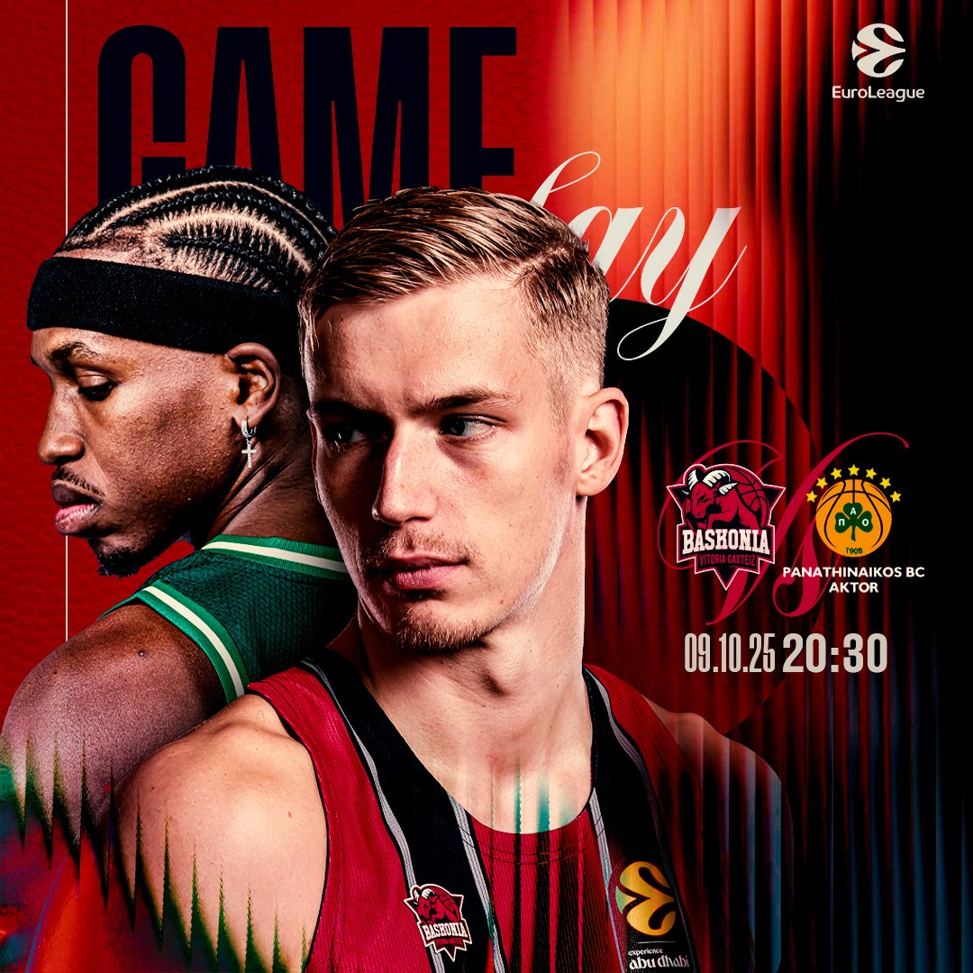 🚨 ¡SORTEO para el segundo partido en Buesa de la temporada 🆚 <a href="/Paobcgr/">Panathinaikos BC</a> !

▶️Síguenos+ ❤️+ RT
▶️Menciona a tu acompañante

¡Podrás disfrutar del encuentro con una experiencia VIP 2⃣!