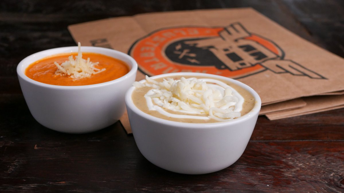 Happy Soup Season! 

Soup is back on the menu! Try our house made White Bean Chicken Chili and Tomato Bisque today!