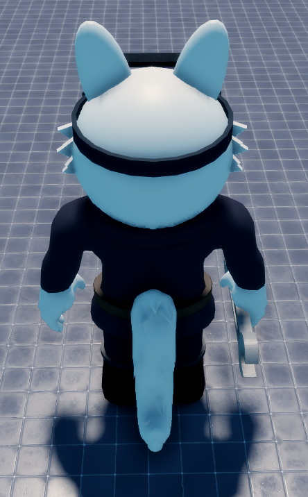 Pill0w686's tweet photo. @DaRealMiniToon Alflac the arctic wolf. A remake of my skin from the Book 2 skin contest. https://t.co/DvqUhzS9SJ