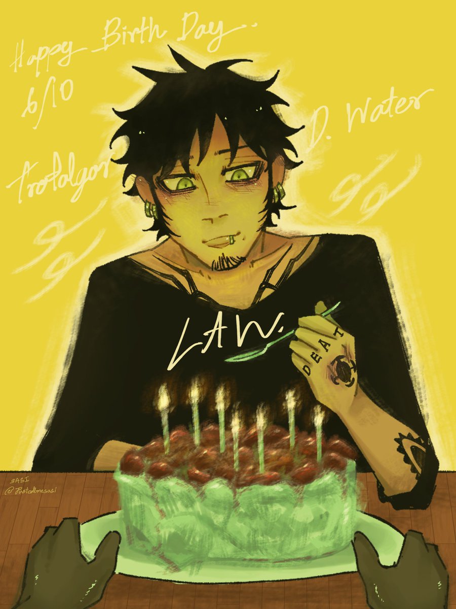 🥳🎂💛 #ロー誕生祭2025
#TrafalgarLaw #ONEPIECE