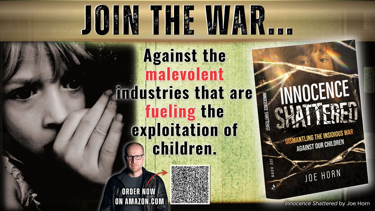 DefenderBooks's tweet image. From bestselling author Joe Horn comes a powerful and urgent book 
 INNOCENCE SHATTERED: Dismantling the Insidious War Against Our Children
This eye opening work pulls back the curtain on the real battle being waged against the hearts and minds of our kids and offers a message of…