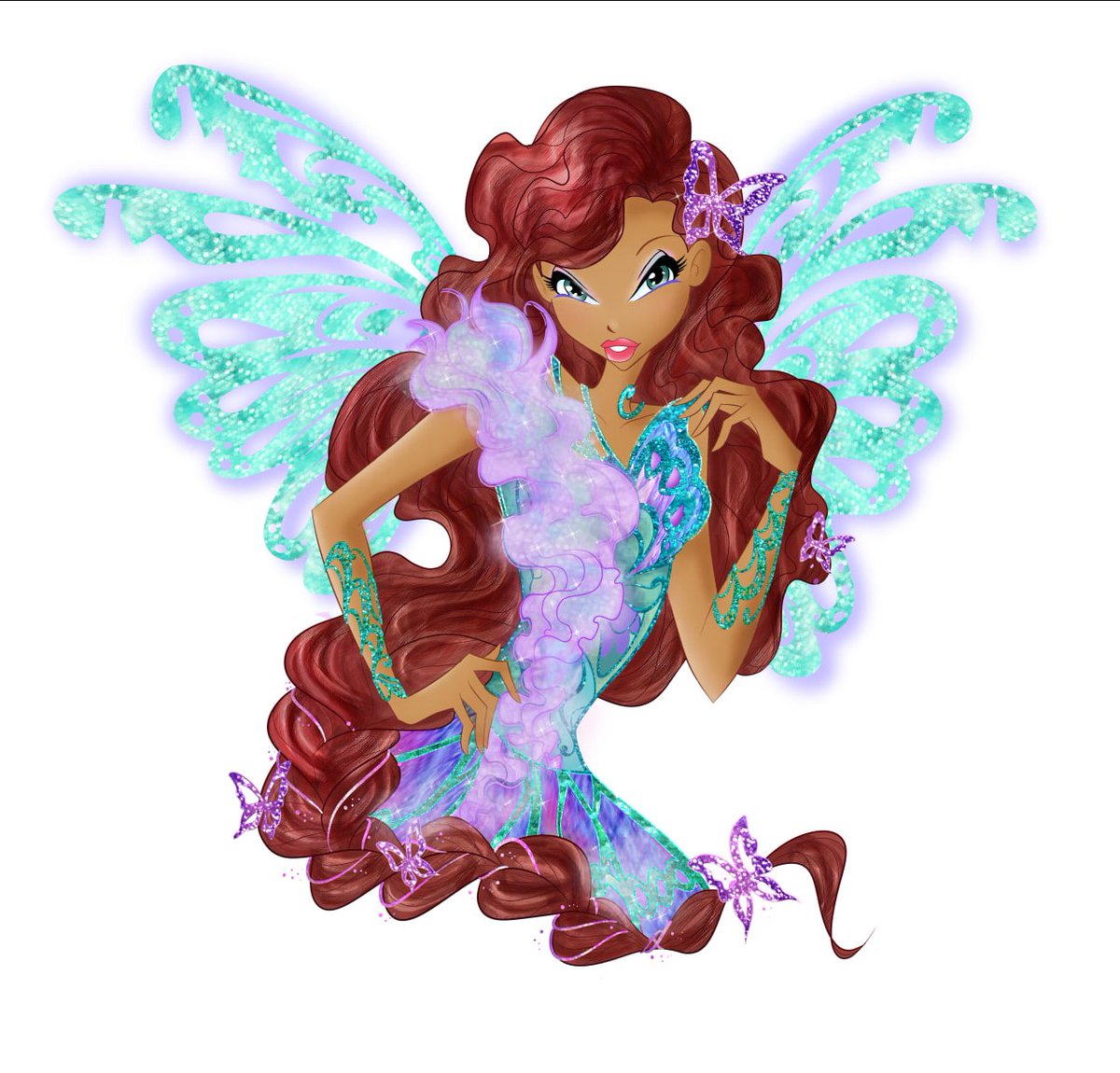 Before/After
I tried to fix Aisha's total whitewashing, otherwise she could be completely mistaken for Roxy 💀💀💀