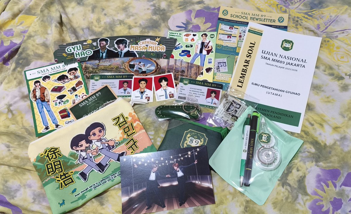 innecessity's tweet image. sampai di rumah dgn selamat!!! suka semuaaaa 🫶🏻🫶🏻 (sebenernya udah nyampe dari beberapa hari yg lalu) trims berat @OSISSMAMM89 🖤💚