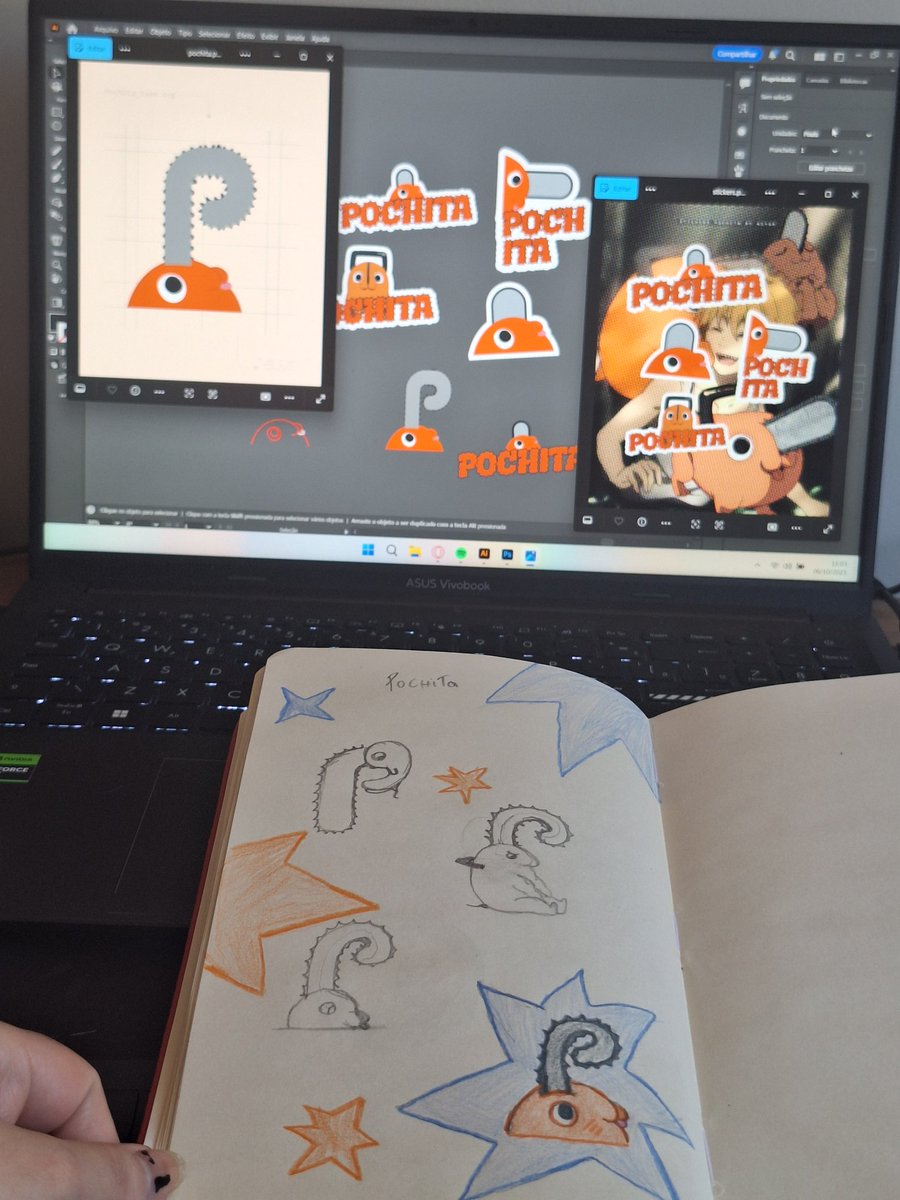 byasyar's tweet image. #36daysoftype anime version

P - Pochita

#pochita #chainsawman #type #typography #logo