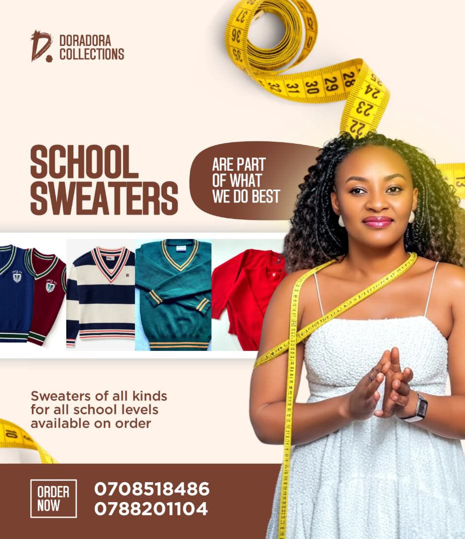 For all your school sweaters, DoraDora collections got you sorted