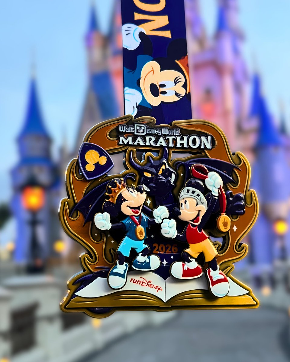 NEW: Disney shared a first look at the 2026 runDisney Walt Disney