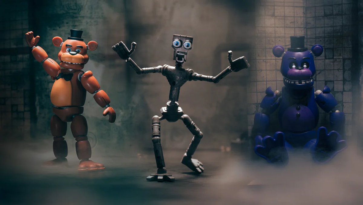 The Jazwares Vault Exclusive Shadow Freddy and Classic Freddy Endo Series Pack is set to release October 10th!

#FNaF #Jazwares #FiveNightsatFreddys