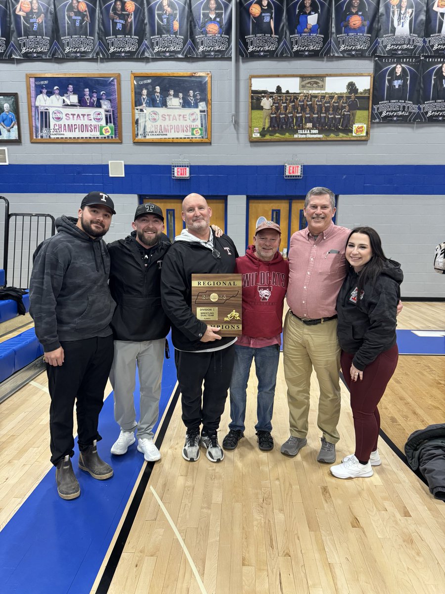 Happy National Coaches Day from the Tullahoma’s HS Wrestling Coaches.  Super Blessed to have these people alongside me!