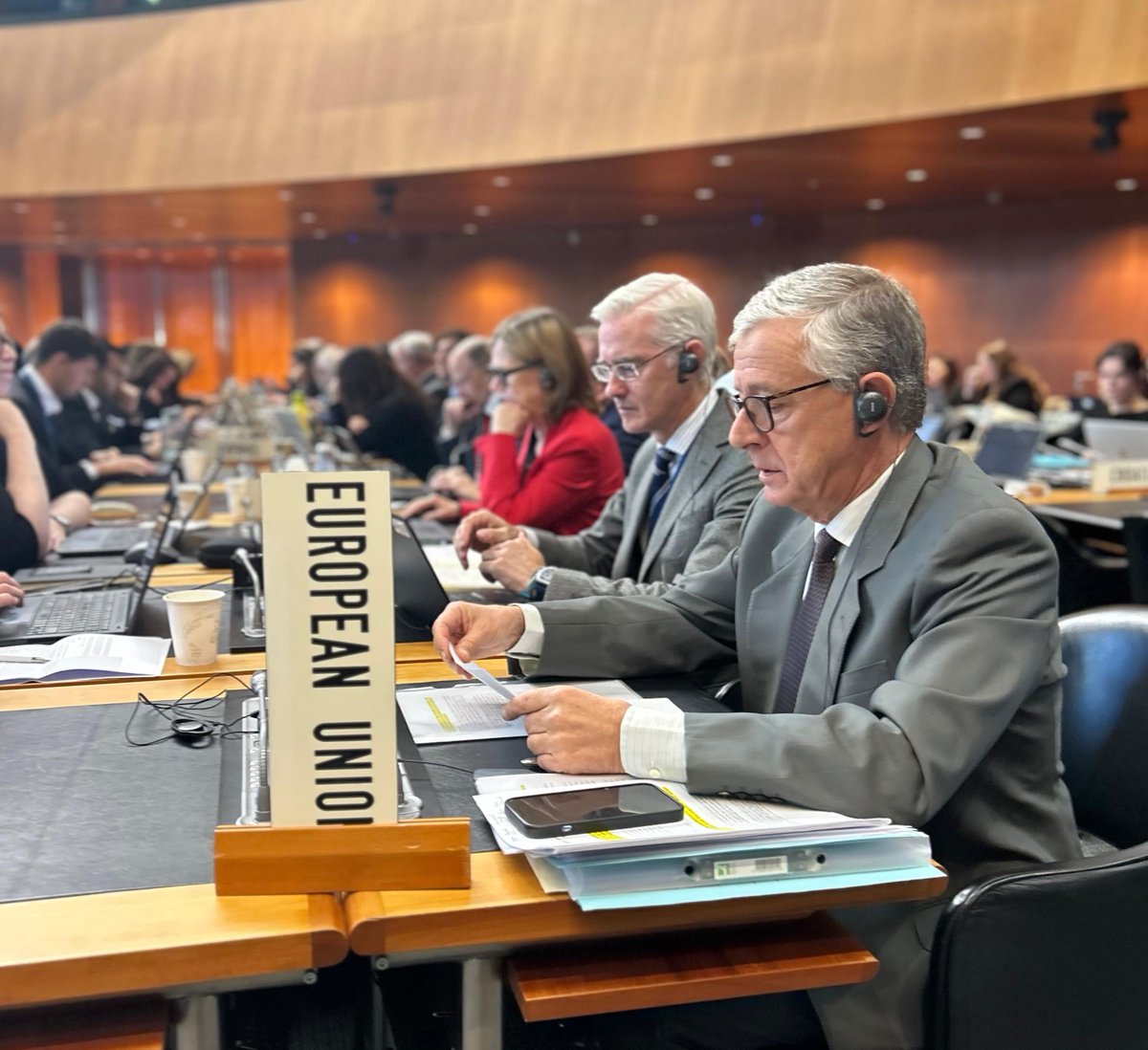 EUmissionWTO's tweet image. 4⃣4⃣2⃣ days since WTO Members first requested legal incorporation of the IFD Agreement at the General Council. A few non-parties still block. Another clear example why #WTOReform is urgent – and why #MC14 must deliver.

👉Read EU statement from today’s GC: shorturl.at/Rv5iH