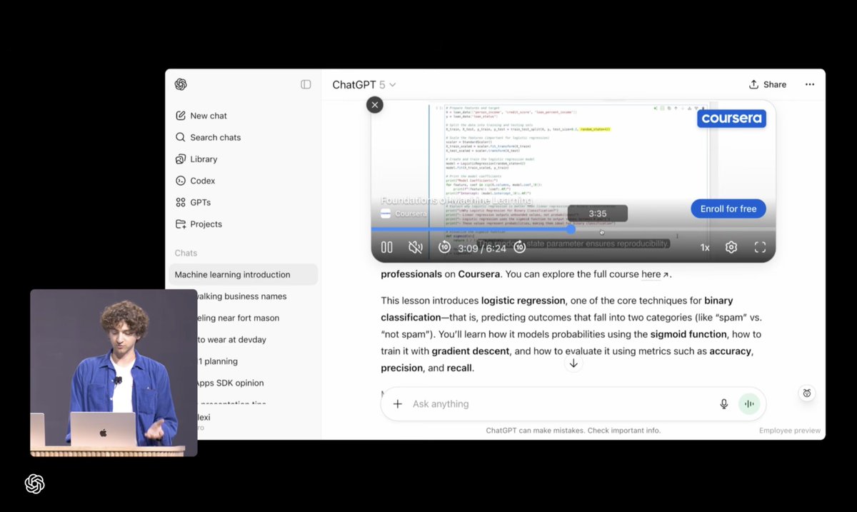 learning is never going to be the same

openai dev day starting with a banger