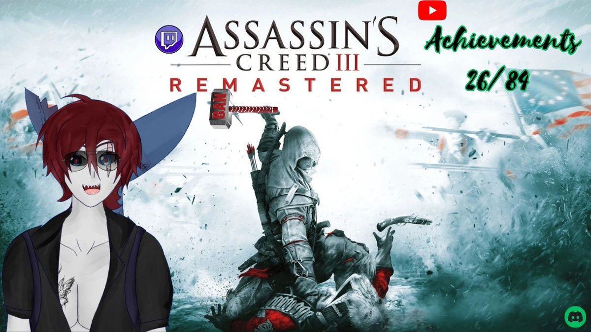 XDRetrogaming's tweet photo. Weekly reset Ac III Remasterd stream
https://t.co/ILe0xhLh3E
#WeeklyReset #AC3Remastered #AssassinsCreed #GamingCommunity #LiveStream #GamerLife #TwitchStreaming https://t.co/sKWYnQs3Fj