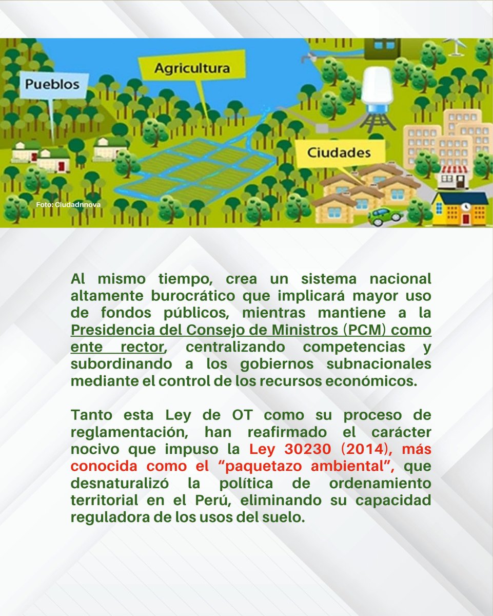 Plataforma para el Ordenamiento Territorial tweet media