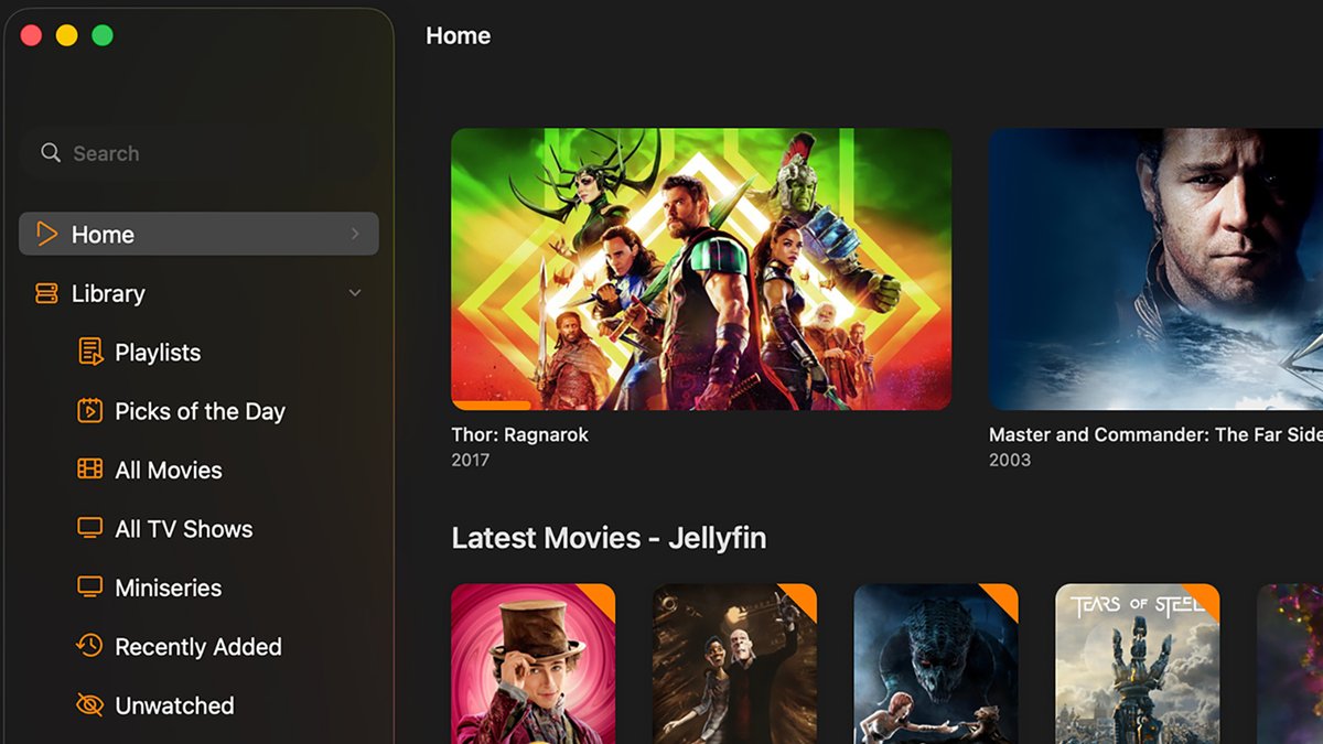 infuse's tweet photo. Infuse 8.2.7 now available! 🙌

Liquid Glass design + new dark mode icon for macOS, updated player controls on iOS/tvOS, and a handful of other improvements. https://t.co/CFCruaC8JO https://t.co/U4tucRmTuO