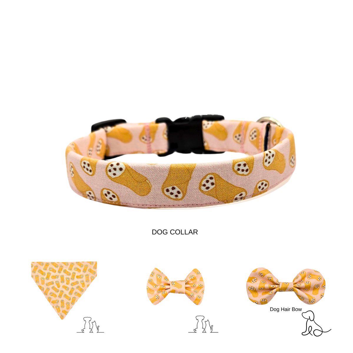 Sweeten your pup’s style! 🍒Shop the #Cannoli Couture Collection — pastry-inspired dog collars in Blue, Cherry, or Pink. 🍰🐾 Treat your furry friend today! #wiseshopper #dogsoftwitter #twitterdogcommunity #doglover #CraftBizParty 
 etsy.me/430q9Fb via <a href="/Etsy/">Etsy</a>