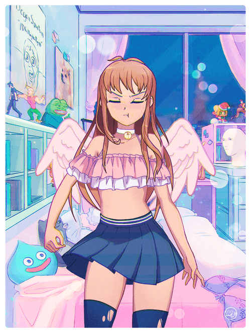 The OG waifus are already on-chain!!! 

<a href="/token_works/">TokenWorks™</a> we need that perpetual waifu machine ASAP!

Tip: it’s Waifusion.✨
opensea.io/collection/wai…