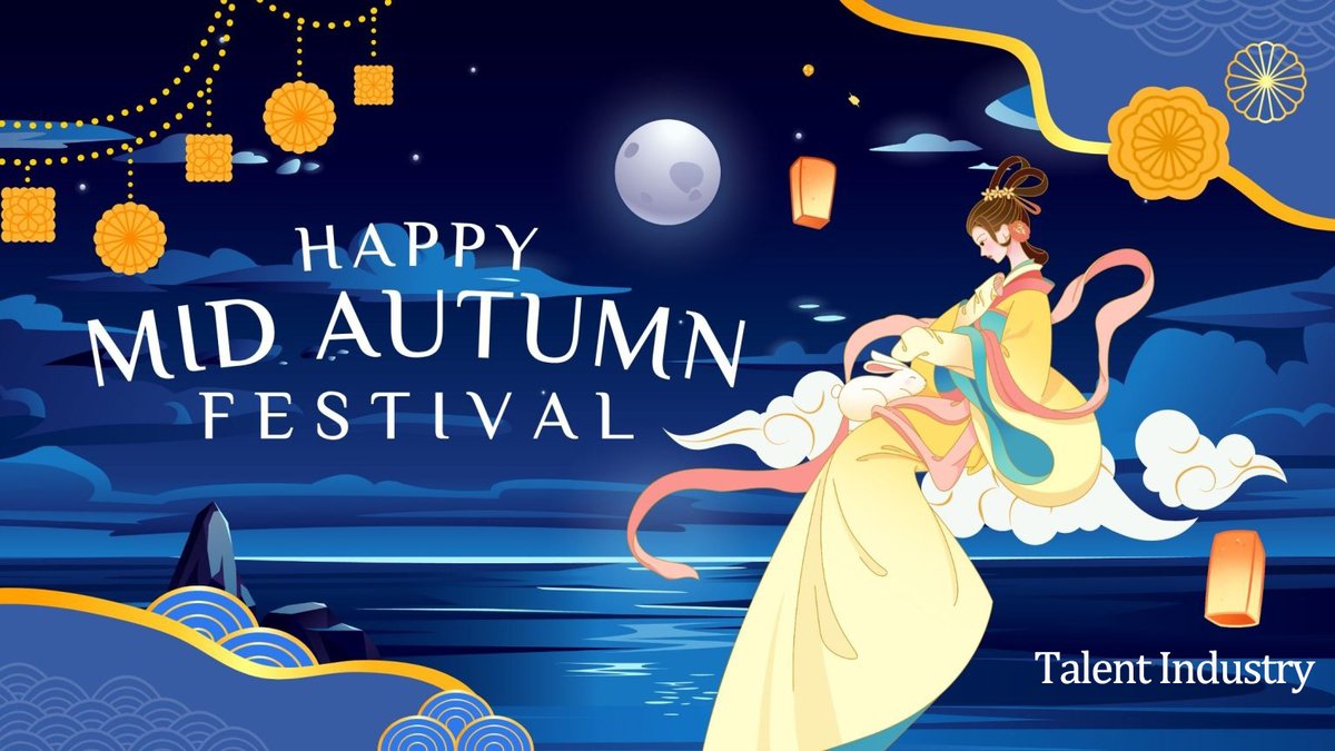 Talentindustry8's tweet photo. 🌕 Happy Mid-Autumn Festival from The Talent Industry Team! 🥮As the moon reaches its fullest and brightest, we celebrate the Mid-Autumn Festival (中秋节) — a time for reunion, gratitude, and sharing joy with family, friends, and valued partners around the world.#StickyMatFrame https://t.co/yqkV5xxOLC