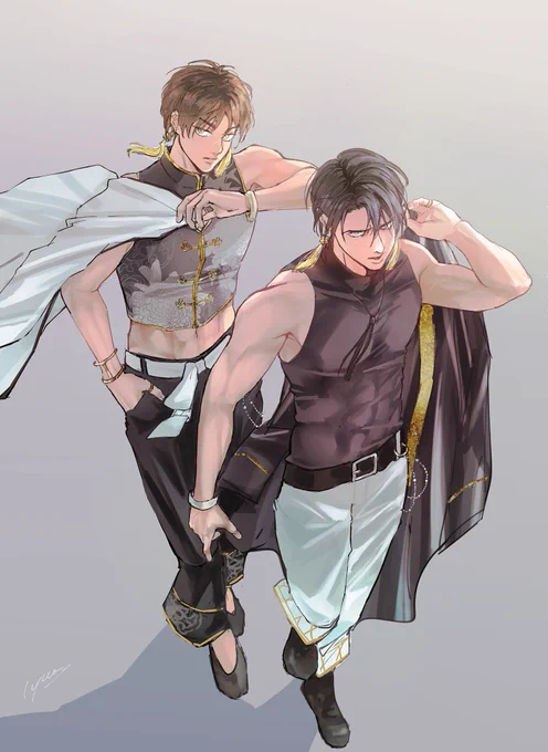 #ひらいて赤ブー 進の巨 エレリオンリー\人類最強ダーリン/ 今後の開催もよろしくお願いします! 新しいチャiナエレリ描きました